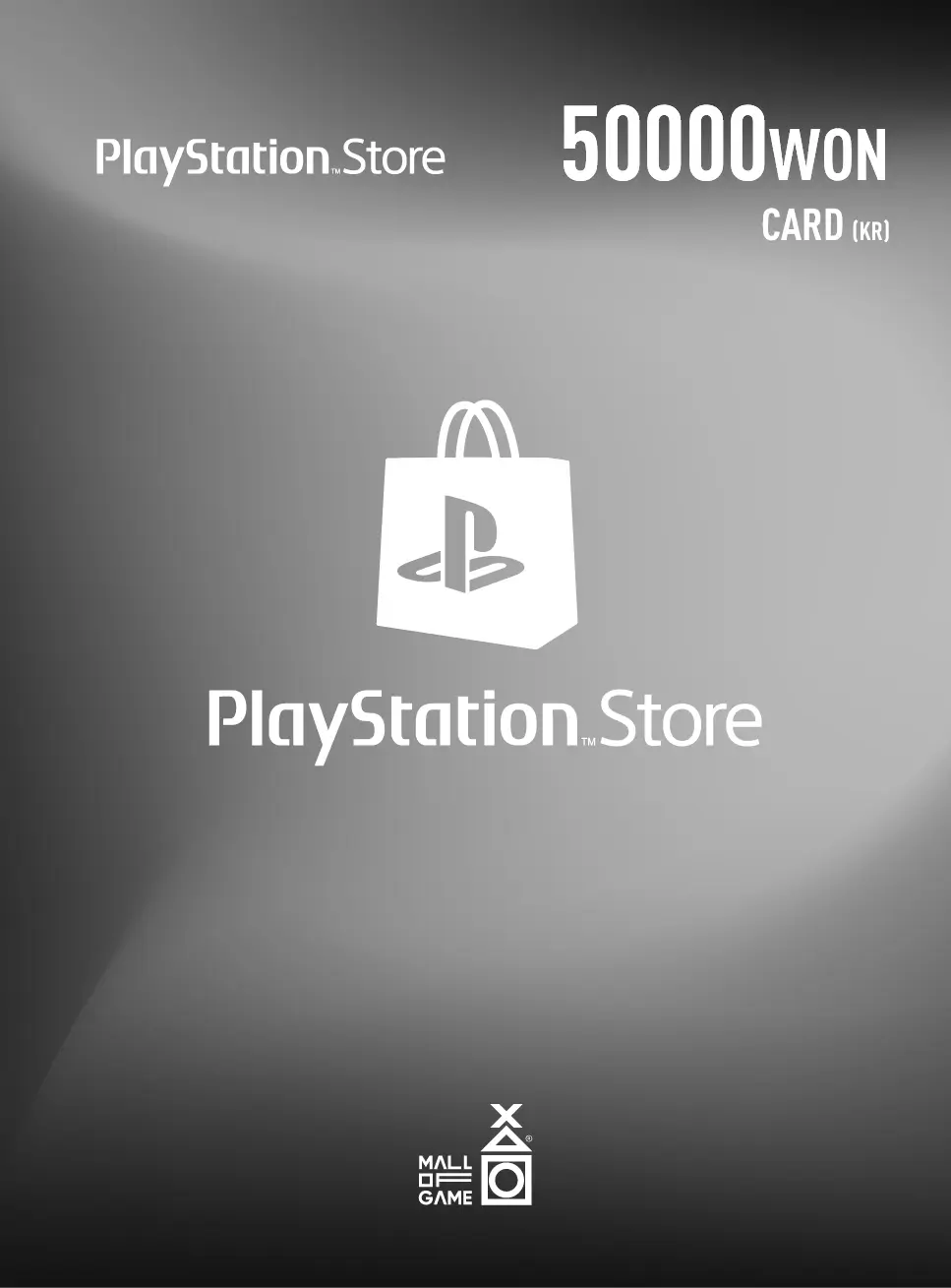 PlayStation™Store 50,000WON Gift Cards (KR)